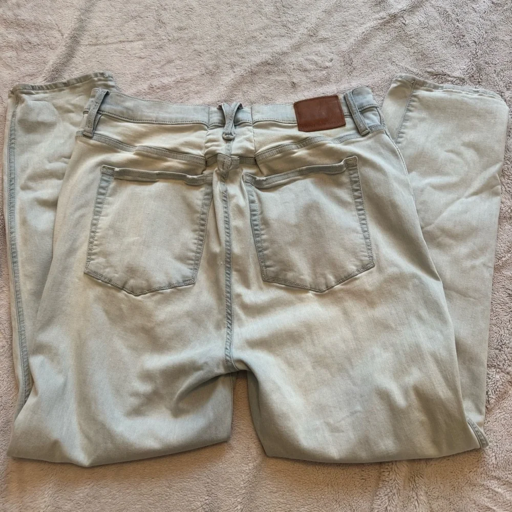 J Crew Point Sur Women's Light Blue Stretchy‎ Jeans Size 34